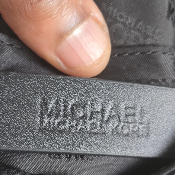 MICHAEL KORS Signature  Jet Set Travel Messenger Crossbody Folio Bag Rare - Picture 14 of 15